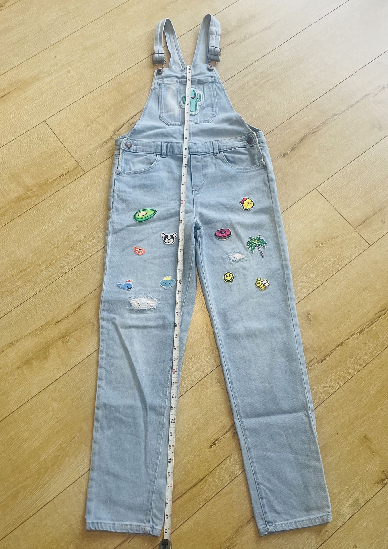 Oshkosh Overall Size 12/12A (I Added The Patches)