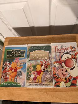Disney Winnie the Pooh VHS Lot of 3
