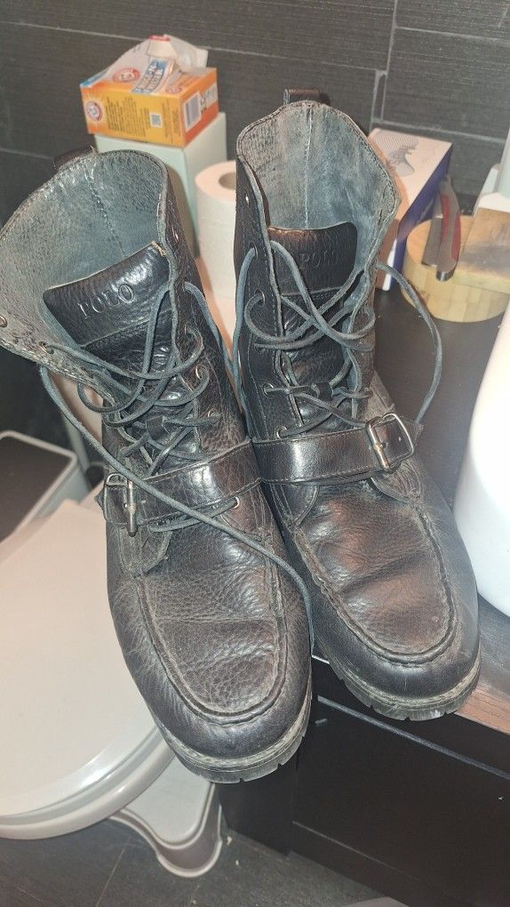 Polo Military Boots Size 9.5 / 10
