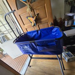 Portable Pet Bath 39.4 L x 19.7D , Tub Wall Is 14.2 Tall