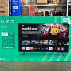 Vizio 40” Full HD Smart Tv Brand New Only $99