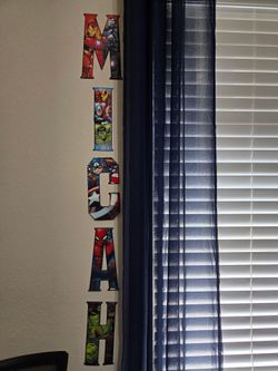 Marvel Superhero Letters