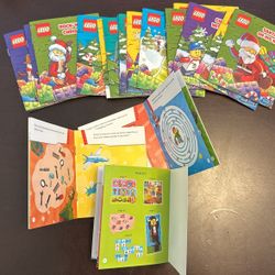 lego christmas activity books