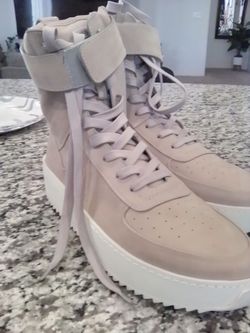 Fear of God leather high tops brand new size 43