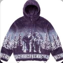 Supreme x BB Simon Wolf Reversible Fleece