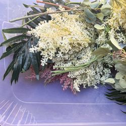 Artificial Flower Plants Bundle For Indoor Home Decor 