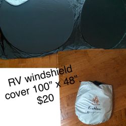 (2) Sizes RV Windshield Covers 
