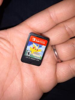 Pokémon: Let’s Go, Pikachu Nintendo switch game