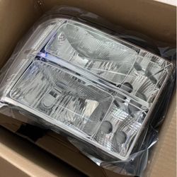 GMC Sierra 06-13 headlights 