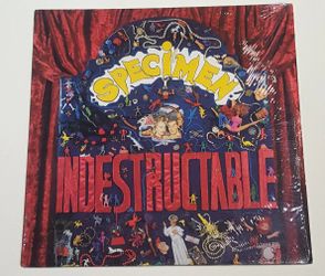 Specimen Indestructable / Brainburst Red Vinyl RAMPANT 12" Single 33 RPM EX