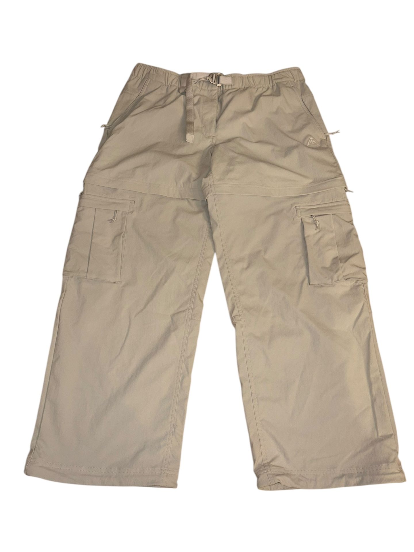 Nike ACG Mens XL Convertible White Cargo Pants