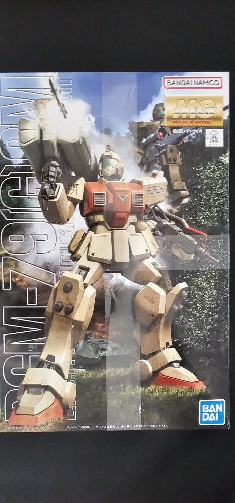 NIB Bandai Gundam MG 1/100 RGM-79 Ground GM