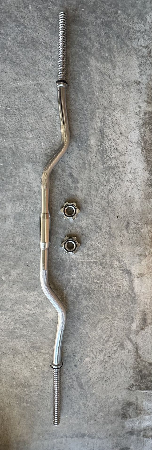 Curl Bar With Weights