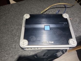 Alpine PDX Amps Voice And Bass Make Me Offer