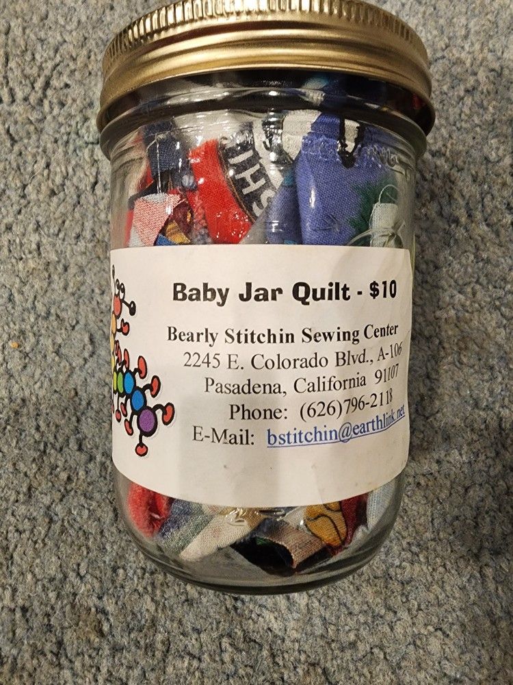 Brand New Baby Jar Quilt - Sports Themed