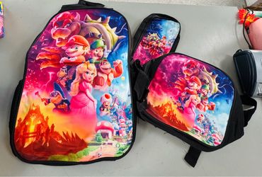 3-Piece Kids  Backpack Set – Backpack, Lunch Bag & Pencil Case