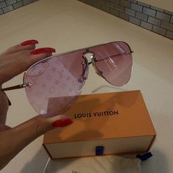Louis Vuitton Pink Sunglasses – Authentic