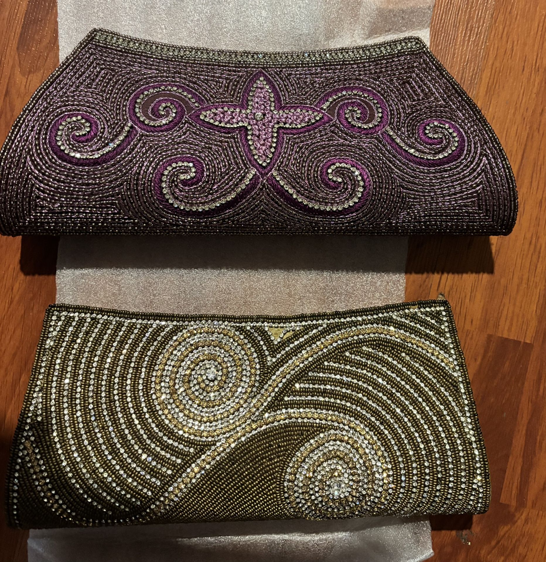 Beaded Clutch Purse