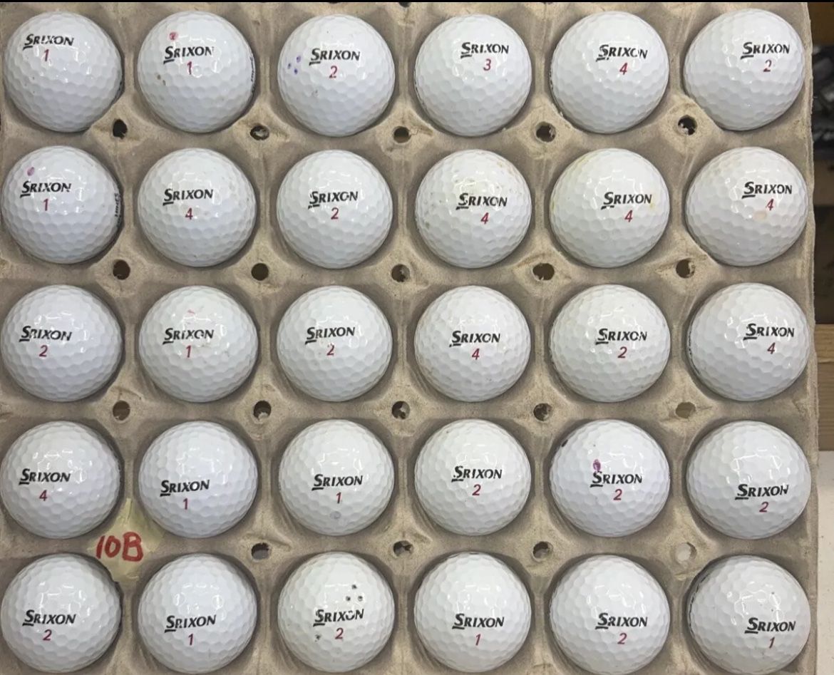 30 Srixon Z Star XV Golf Balls 4/3a Lot B10