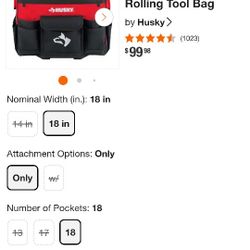 Husky Rolling Tool Bag /Box
