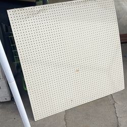 I have some brand new squares of pegboard