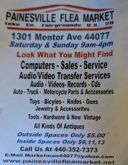 Painesville Flea Market 