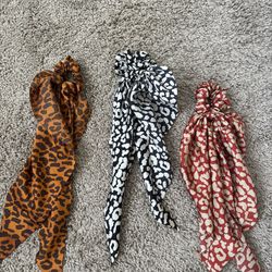 Three Scrunchies – Mixed Colors