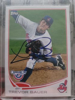 13 Topps Trevor Bauer AUTO!