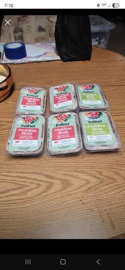 Frozen dog food