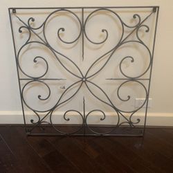 Square Metal Wall Decor 