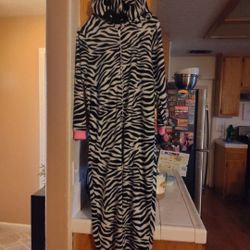 Kids Zebra print onesie