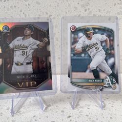 Nick Kurtz Baseball Cards