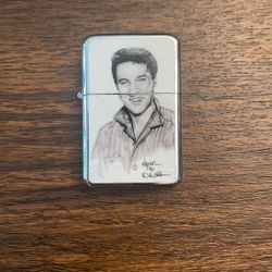 ELVIS. Chrome Lighter ( Collectible Edition)