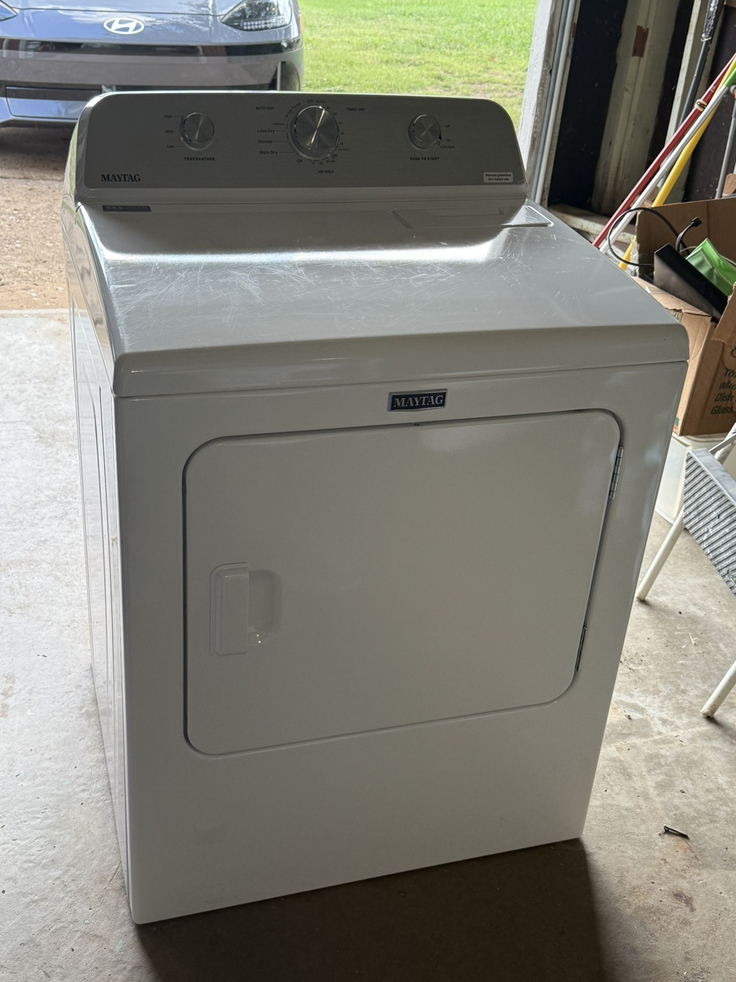 NEW Maytag 7.0  Cu ft. Vented GAS  White Dryer