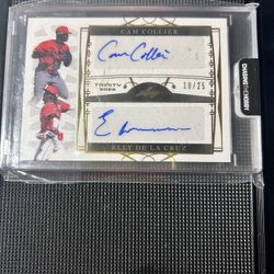 Elly De La Cruz And Cam Collier Dual Auto 