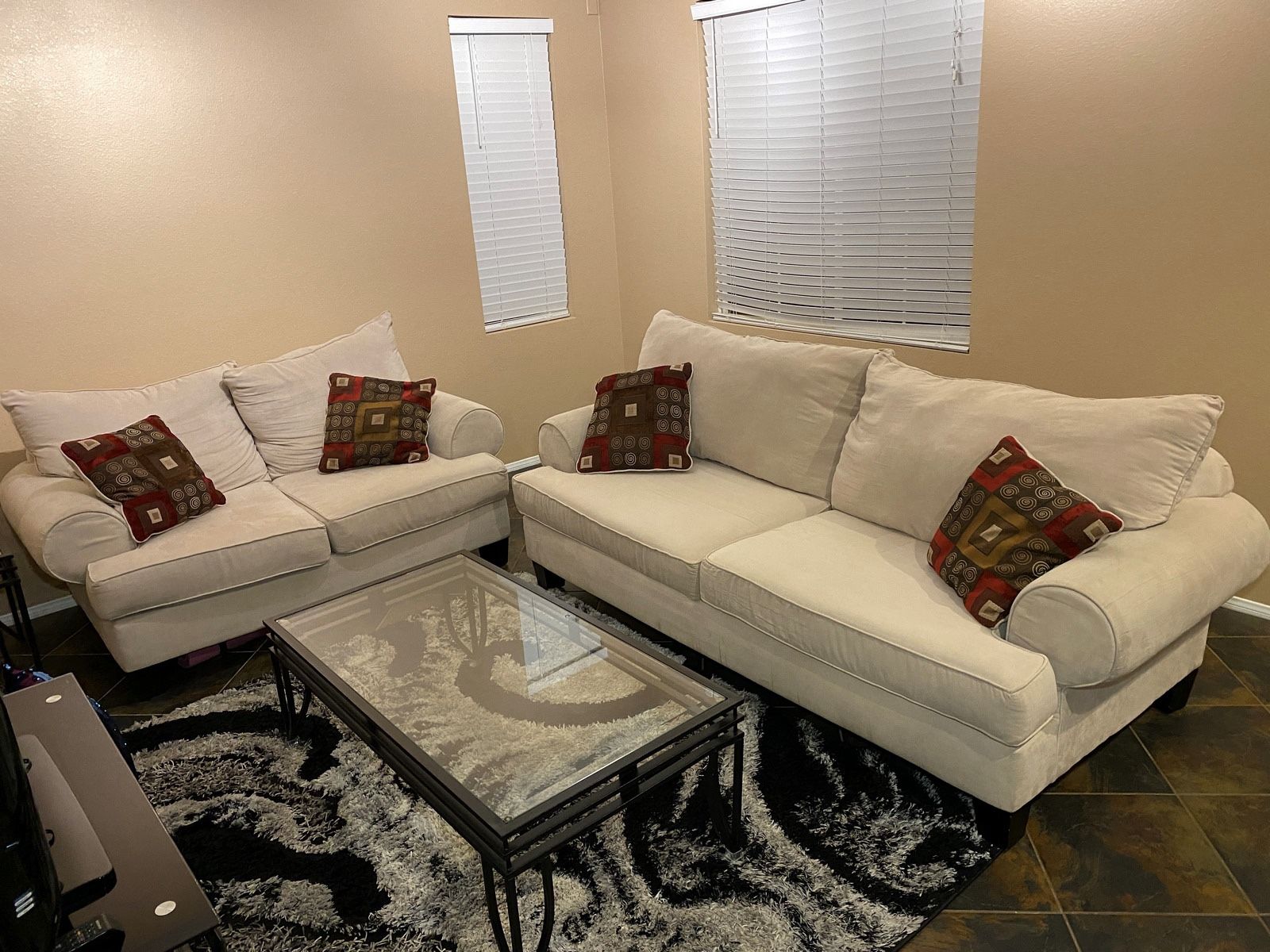 Microfiber Sofa & Loveseat