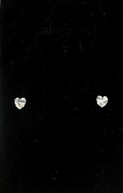Heart shaped earrings