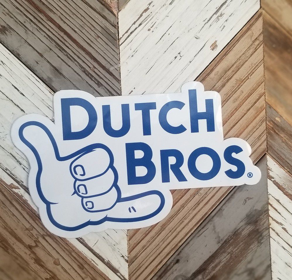 ONE Dutch Bros Hang Loose Sticker!!