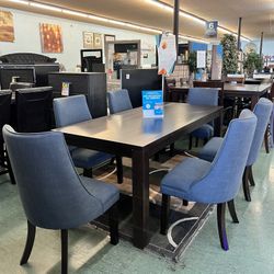 🔥Flash Deal🔥Brand New 7pc Dining Set: Table With Six Chairs $899, Finance Available, Delivery Available 
