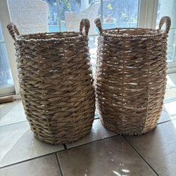 2 Wicker Baskets  