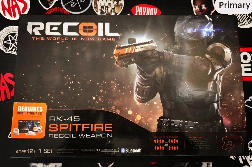 RECOIL Laser Tag Gaming Starter Set. NEW IN BOX.