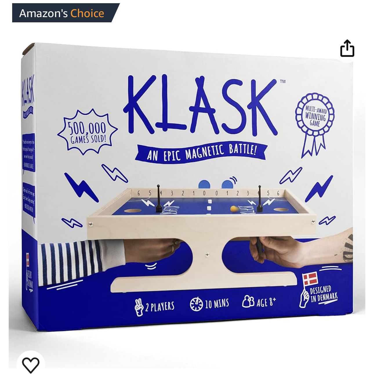 #1 PART GAME IN SWEDEN AND NORWAY. KLASK game GREAT FOR EVERYONE