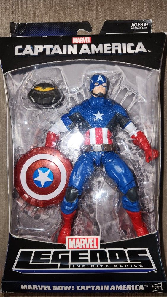2013 Marvel Legends Avengers Captain America Mandroid Baf 