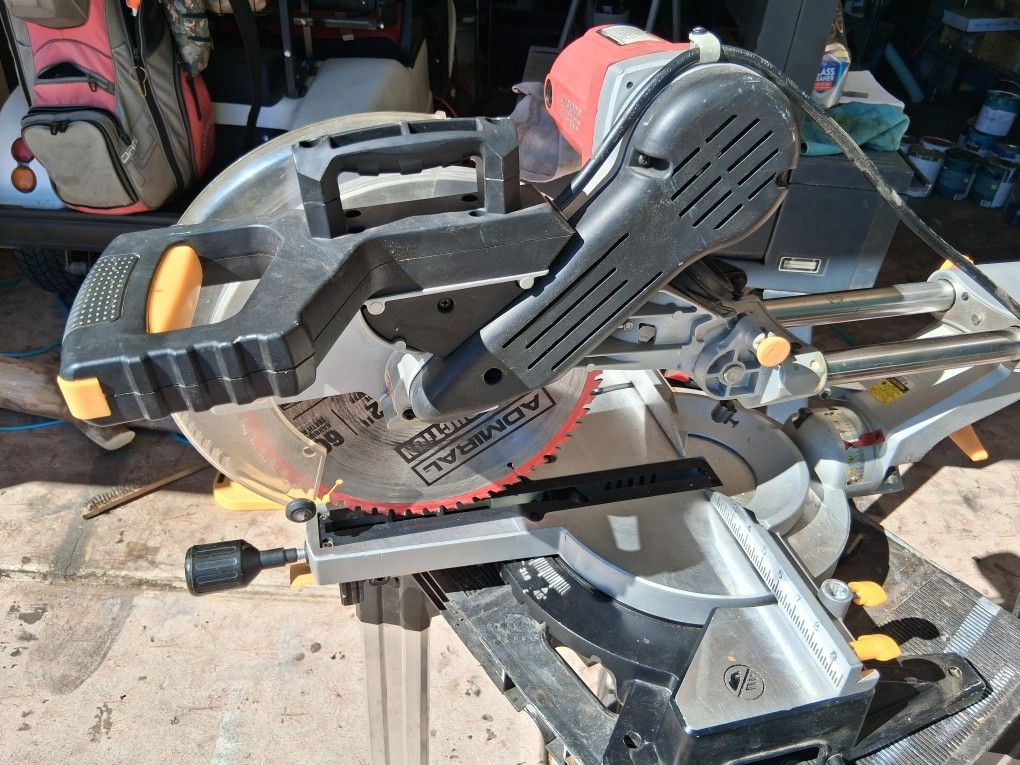 12" Sliding Double Bevel Compound Miter Saw