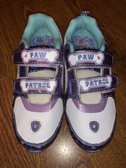 Girls Paw Patrol Tennis Shoes
