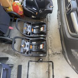 Chicco KeyFit 35 Car Seat, 2x Bases, Stroller Adapter