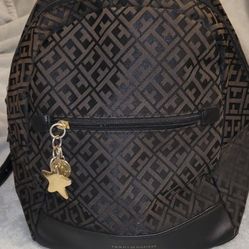 Tommy Hilfiger Black Small Backpack 