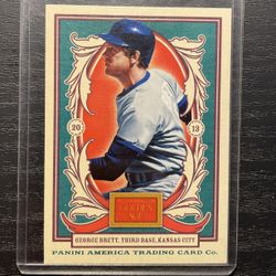 2013 Panini Golden Age George Brett Baseball Card #113