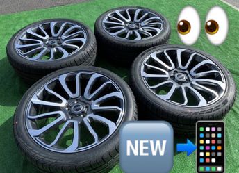 Range Rover Wheels and Tires 22”