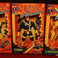 X-MEN 10 INCH FIGURES!
